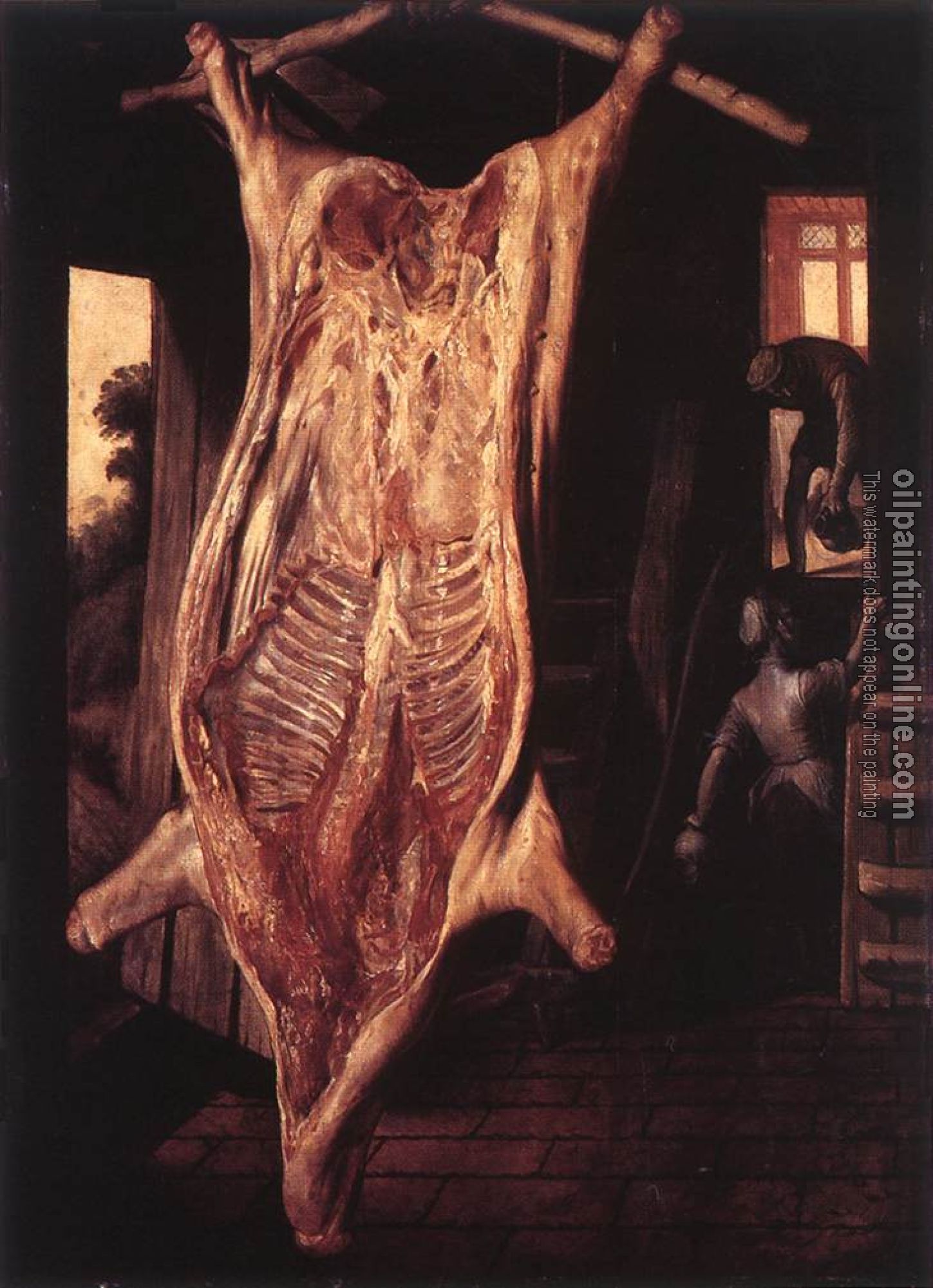 Beuckelaer, Joachim - Slaughtered Pig